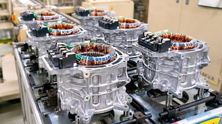 Nissan Electric Motor PRODUCTION Line