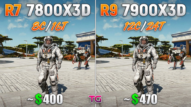 Ryzen 7 7800X3D vs Ryzen 9 7900X3D – Which is Better for Gaming