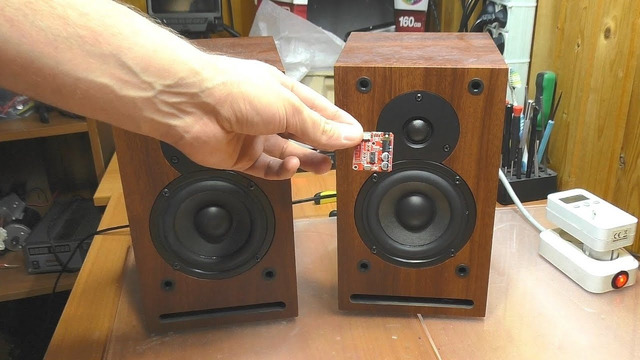 Доработка колонок Bluetooth модуль для акустики и усилителя