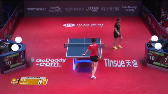 2017 World Tour Grand Finals Highlights Zhu Yuling vs Wang Manyu (1/4)