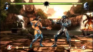 Mortal Kombat 9 – Kitana 45-60% Combos (в собственном исполнении)