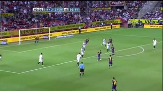 Sevilla 2-3 FC Barcelona La Liga 29/09/2012
