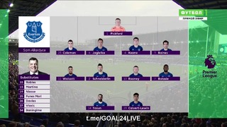 (HD) Эвертон – Манчестер Сити | Английская Премьер-Лига 2017/18 | 32-й тур