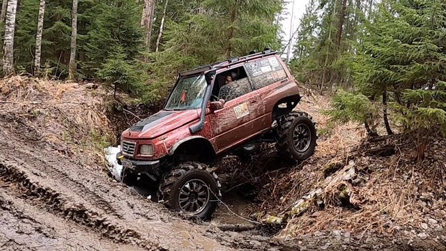 OffroadSPB. Escudo на 42 тракторах, коротыш Patrol на 40, Саня на уазе проехал непобедимую лужу