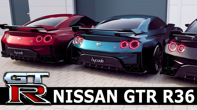 Nissan GTR 36 by hycade