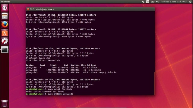 1.Linux для Не Начинающих – Добавление второго диска