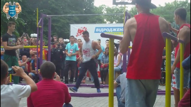 Nikolaev. Dejan Stipke (Serbia) – Championship Mykolaiv region. Street Workout