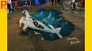 3D стрит-арты и оптические иллюзии