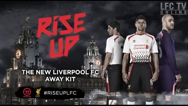 Liverpool FC Away kit 2013/2014