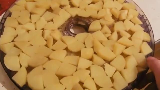 Как сушить картошку в поход или в поездки