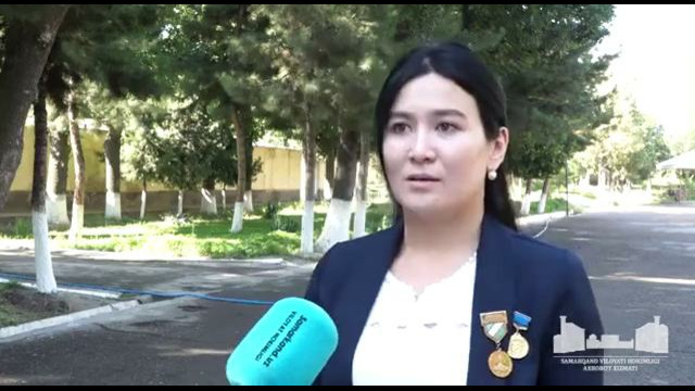 Самарқанд давлат архитектура қурилиш институтида ҳоким ва битирувчи
