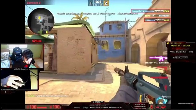 ScreaM – 4k with m4 on Mirage (New B Position)