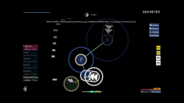 Osu! UNDEAD CORPORATION – Everything will freeze (Extra) Pass