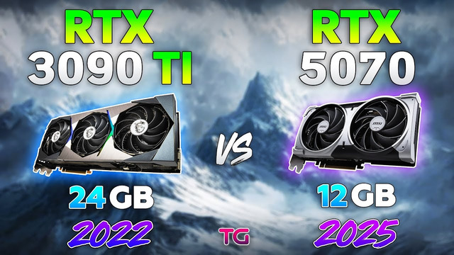RTX 3090 Ti vs RTX 5070 – Test in 10 Games | 4K