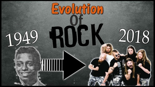 Evolution of Rock – 1949 to 2018