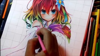 Speed Drawing – Stephanie – No Game No Life – YouTube