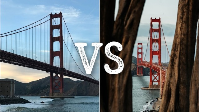 TOURIST vs PRO photographer