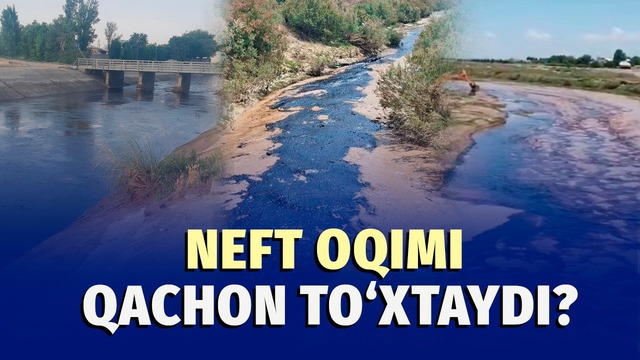Surxondaryoda neft oqishi yana takrorlandi