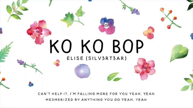 (Acoustic English Cover) EXO – Ko Ko Bop – Elise (Silv3rT3ar)