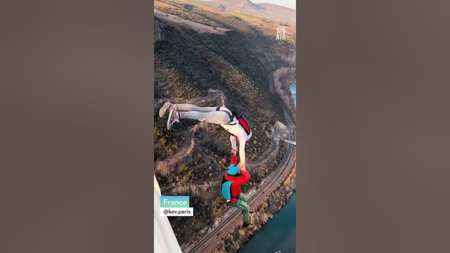 Mind Blowing Tandem BASE Jump & More | Big Air | People Are Awesome