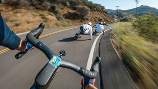 Longboarders vs Cyclist – Who’s Faster
