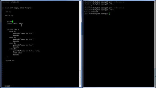 C Programming in Linux Tutorial #031 – switch-case Statement