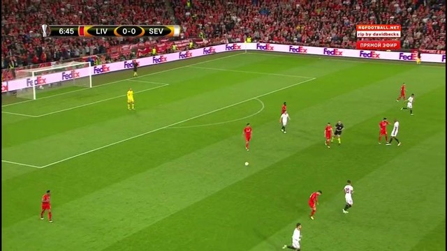 Liverpool vs Sevilla 1st Half