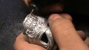 Череп из мото поршня