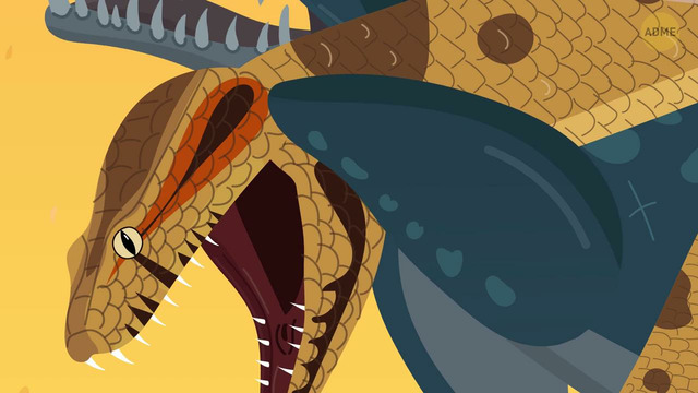 Титанобоа vs мозазавр || Эпическая битва двух самых больших рептилий всех времен