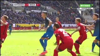 (480) Хоффенхайм – Герта | Немецкая Бундеслига 2017/18 | 4-й тур | Обзор матча