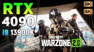 Call of Duty Warzone 2.0: RTX 4090 + i9 13900K l 4K/8K