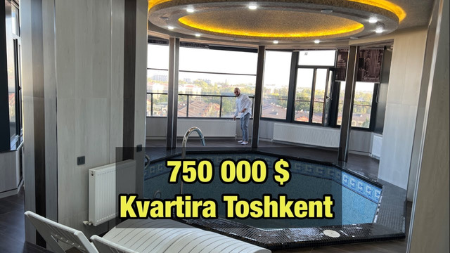 750000$ lik kvartira Toshkent