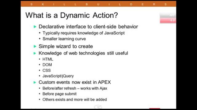 Intro to Oracle APEX Dynamic Actions (High)