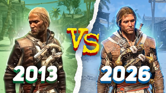 РЕМЕЙК VS ОРИГИНАЛ: ASSASSIN’S CREED BLACK FLAG