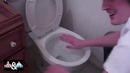 Nikki and John – Saran Wrap Toilet Prank