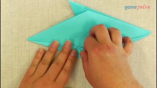 Оригами КОЛИБРИ ️ Маленькая птичка из бумаги