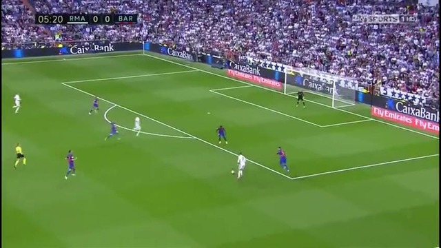 Реал Мадрид – Барселона | Чемпионат Испании 2016/2017 | 33-й тур | 1-й тайм