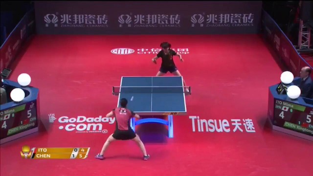 2017 World Tour Grand Finals Highlights Mima Ito vs Chen Xingtong (1/4)