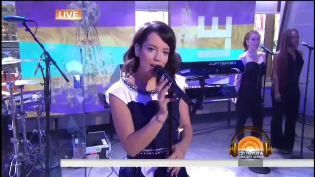 Lily Allen – Our Time (Live Today Show 2014!)