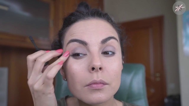 Макияж с яркой помадой  beauty video  nkblog (2)