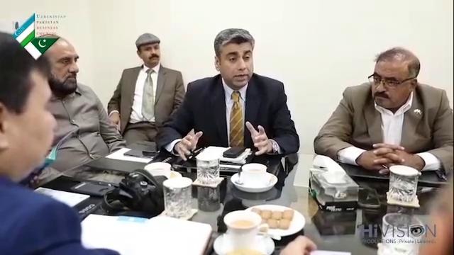 Встречи во время визита Б. Маматкулова в Пакистане