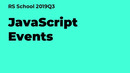 Webinar 16.10.2019 JS Events