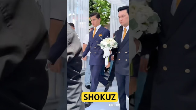 ABDUQODIR HUSANOV KUYOV NAVKAR TO’YIDAN VIDEO #shokuz