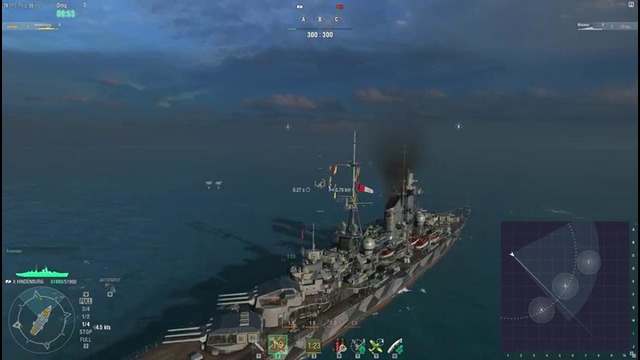 World of warships – Москва vs Hindenburg. Кит или слон