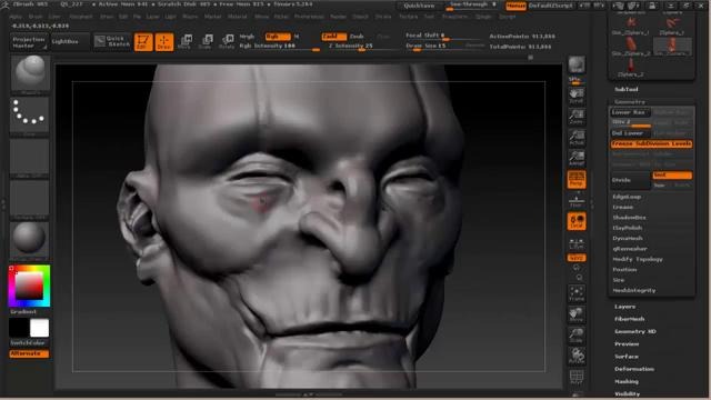 Sculpt – Brom head