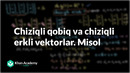 11 Chiziqli qobiq va chiziqli erkli vektorlar. Misol | Vektorlar va fazolar | Chiziqli algebra