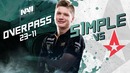 NAVI POV s1mple vs Astralis @ BLAST Lisbon 2018