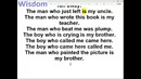 Relative Clauses