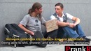 Подарки бездомным. слезы и радость. твори добро