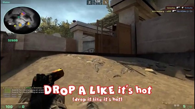 Csgo funny moments with mojo vs trilluxe